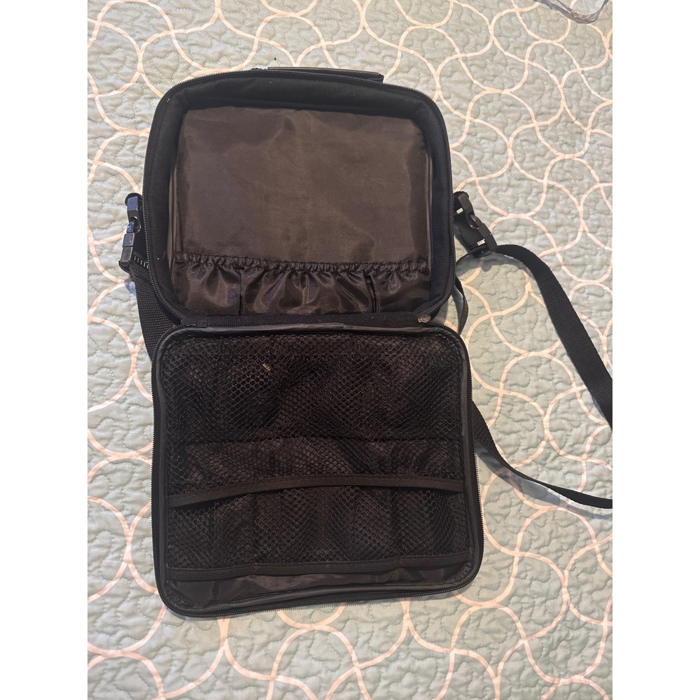 Naki‎ G-Pak Video Game Console Travel Case Messenger Bag Black Nylon Universal